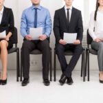 Job applicants for interview